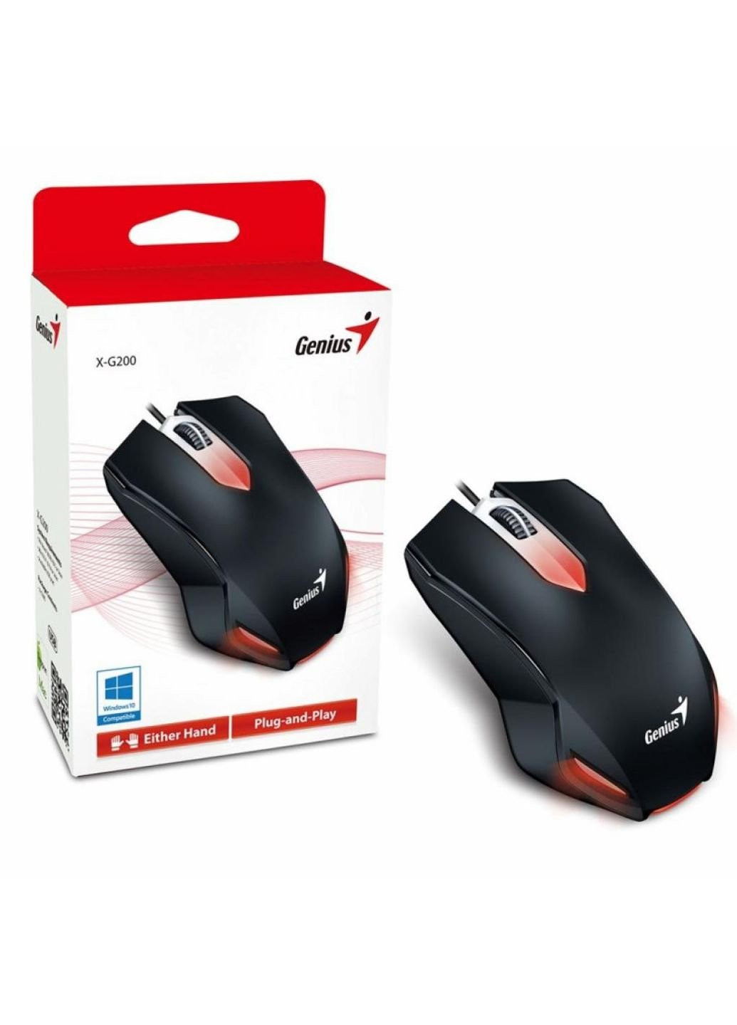 Мышка X-G200 USB Gaming (31040034100) Genius (252632480)