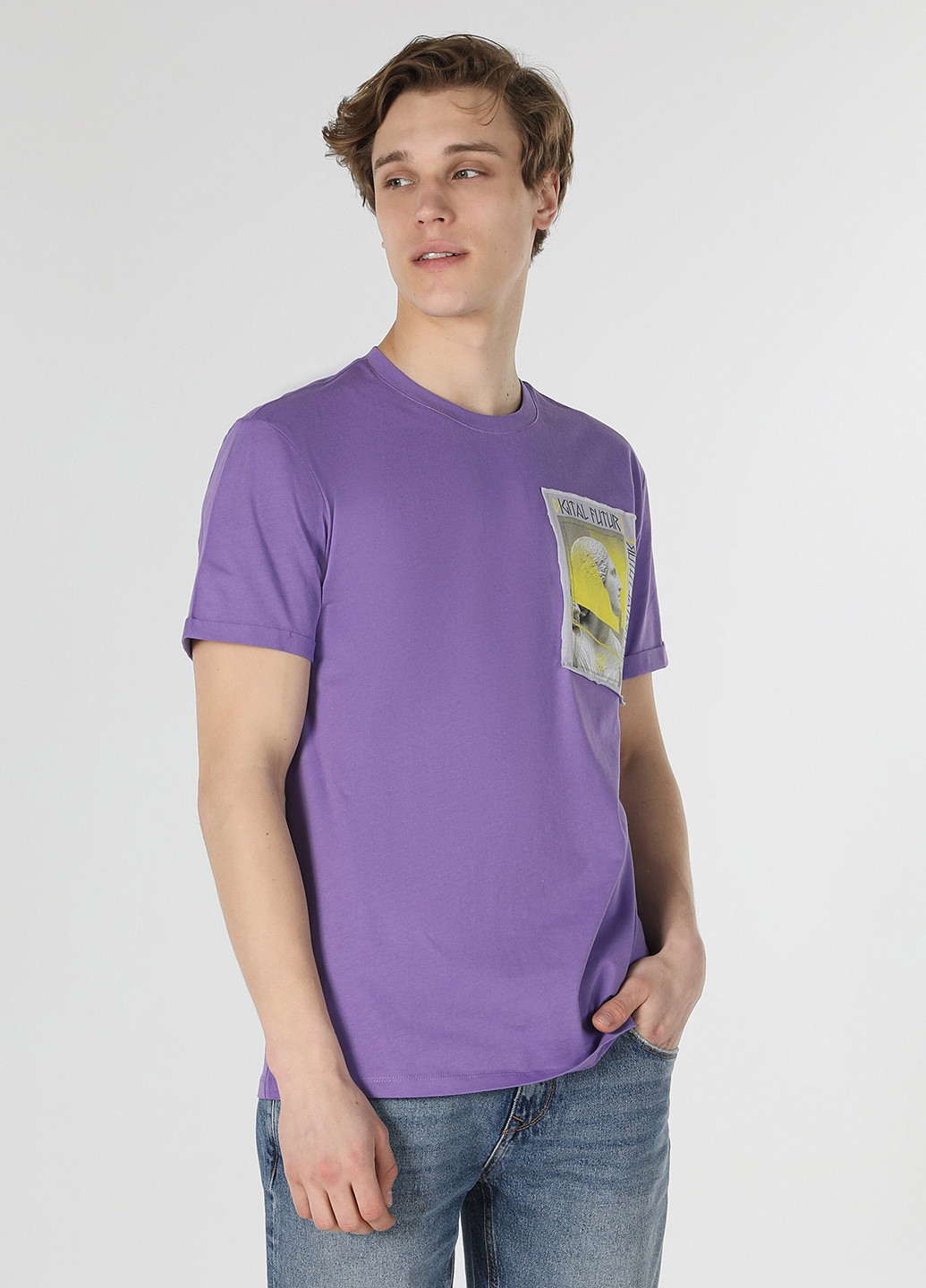 Світло-фіолетова футболка Colin's