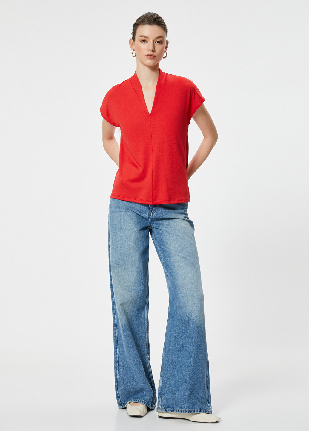 Червона блузка KOTON