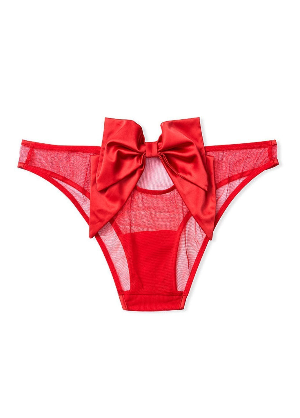 Червоний демісезонний комплект (бюстгальтер, трусики) Victoria's Secret