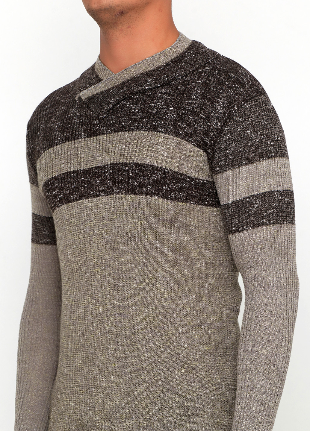 Коричневый демисезонный пуловер пуловер Wintage