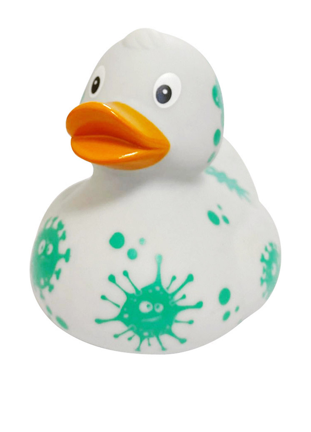 Игрушка для купания Утка Вирус, 8,5x8,5x7,5 см Funny Ducks (250618816)