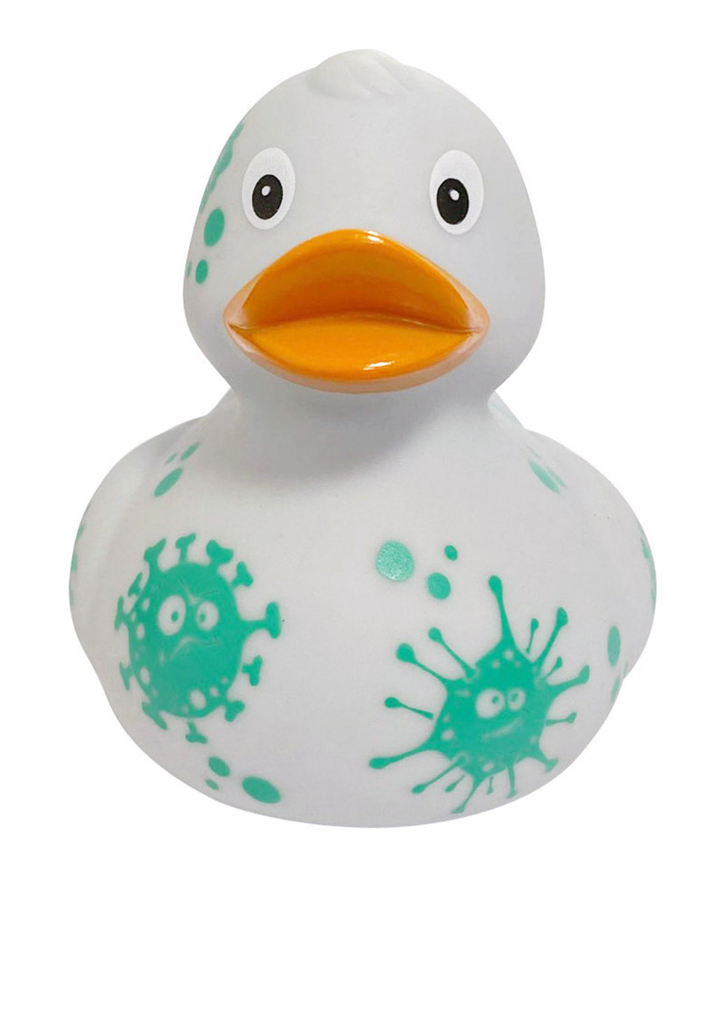 Игрушка для купания Утка Вирус, 8,5x8,5x7,5 см Funny Ducks (250618816)