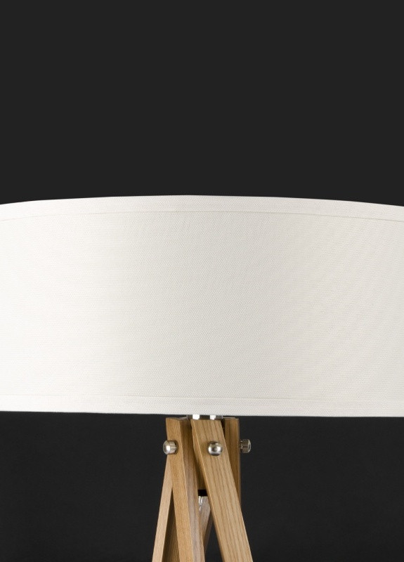 Настільна лампа на дерев'яній опорі TL-144 E27 Brille (253881617)