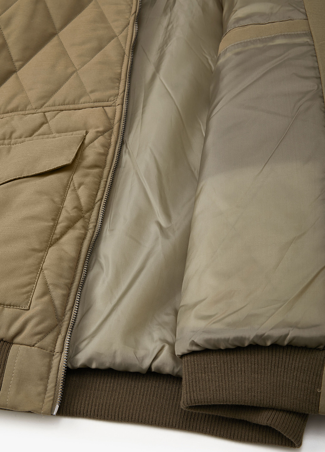 Оливкова (хакі) демісезонна куртка KOTON