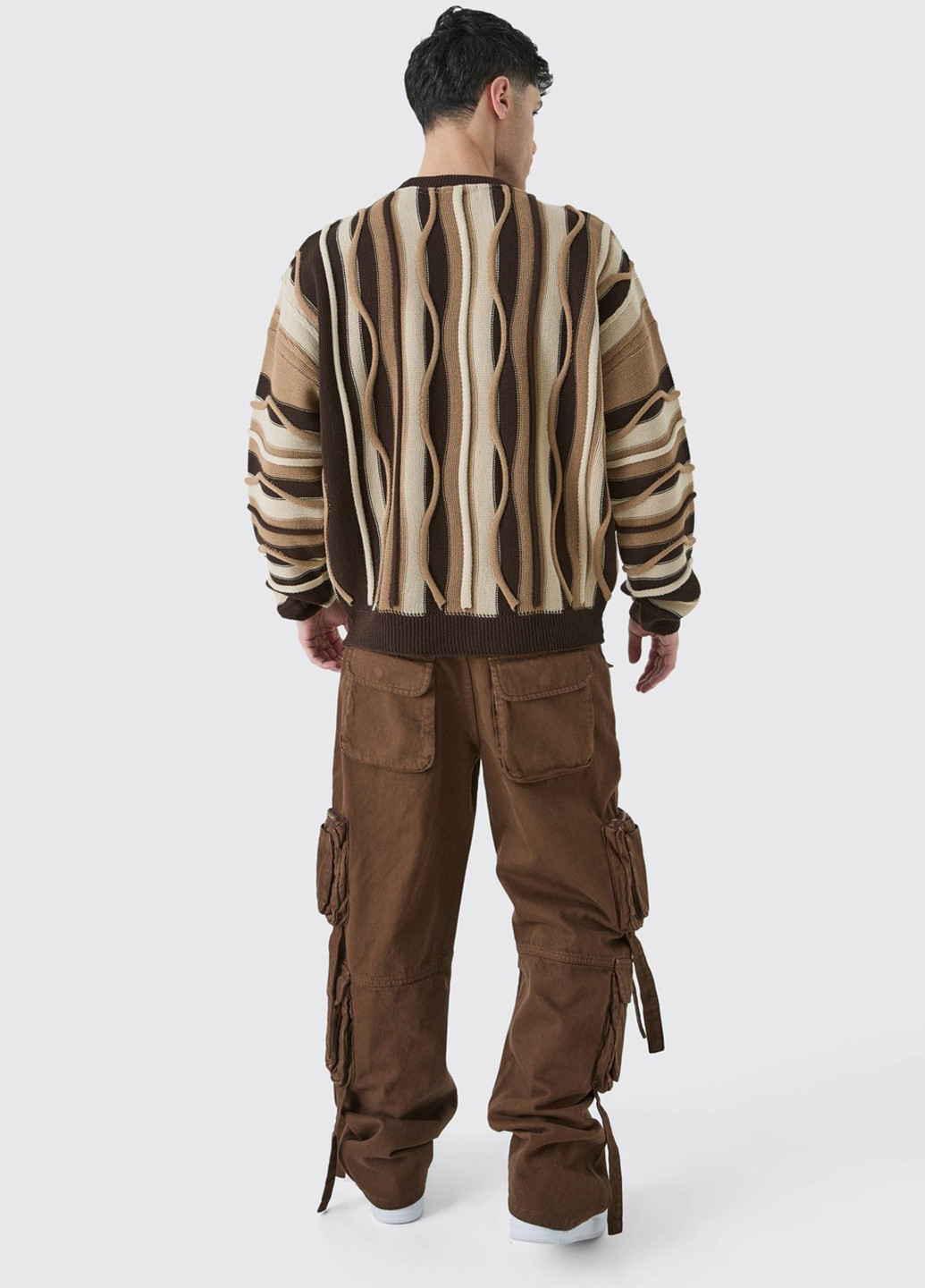 Коричневий демісезонний джемпер джемпер Boohoo