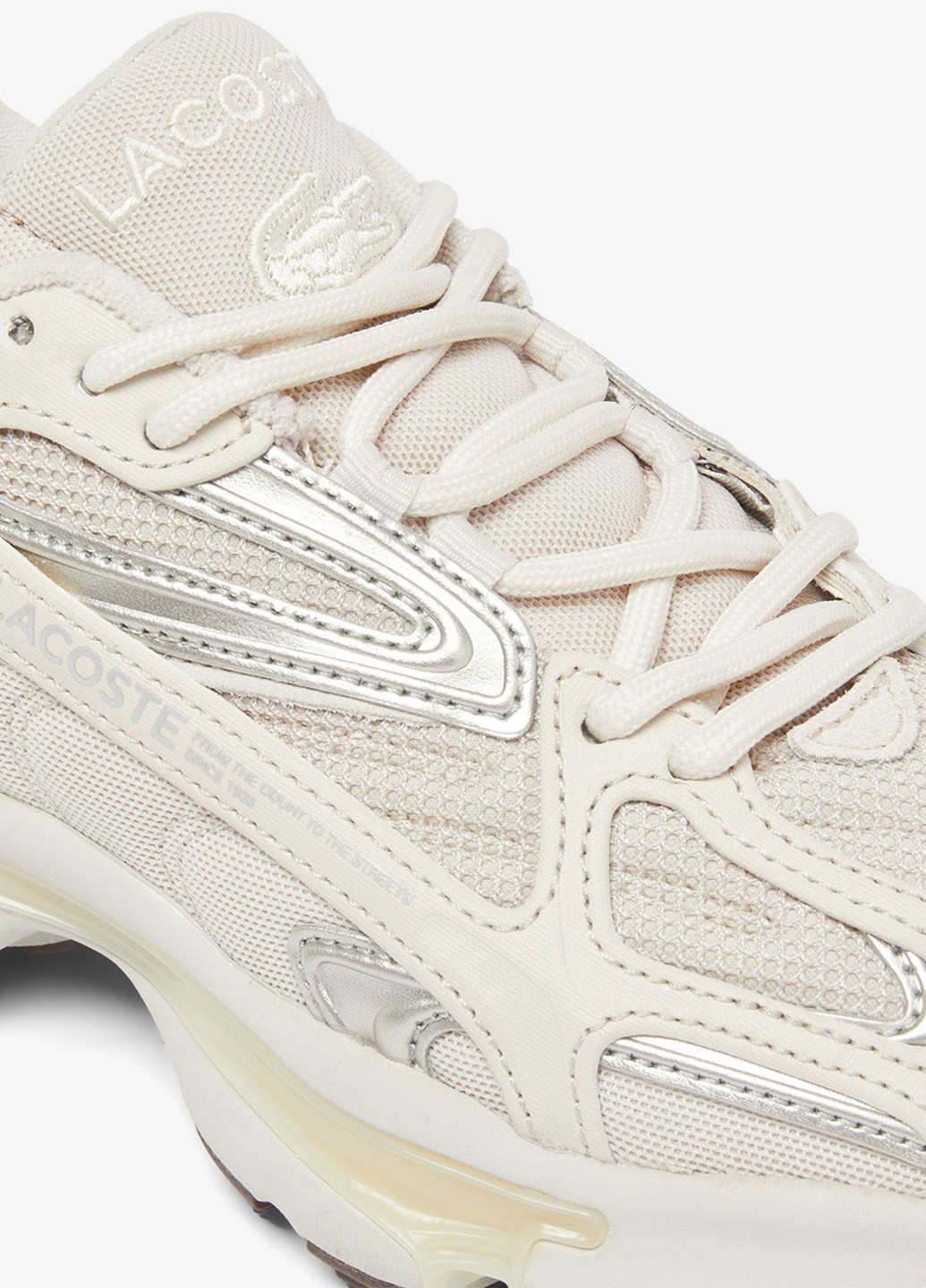 Кроссовки Lacoste L003 2K24 белые демисезоны (348430507)