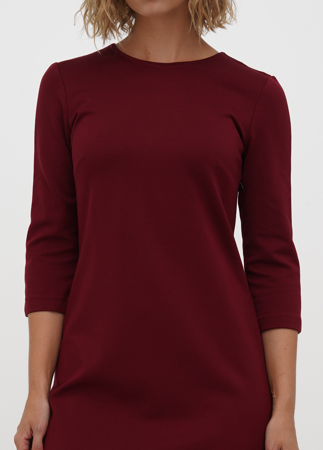 Комбинированное кэжуал платье Sassofono колор блок