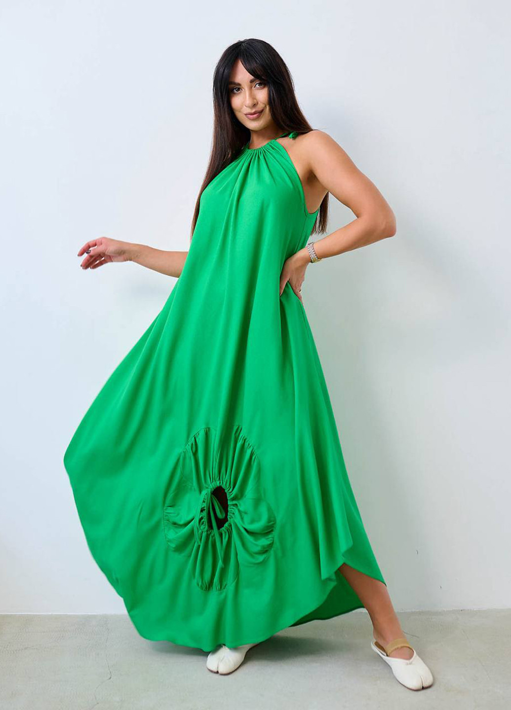 Летний женский сарафан LibeAmore однотонный