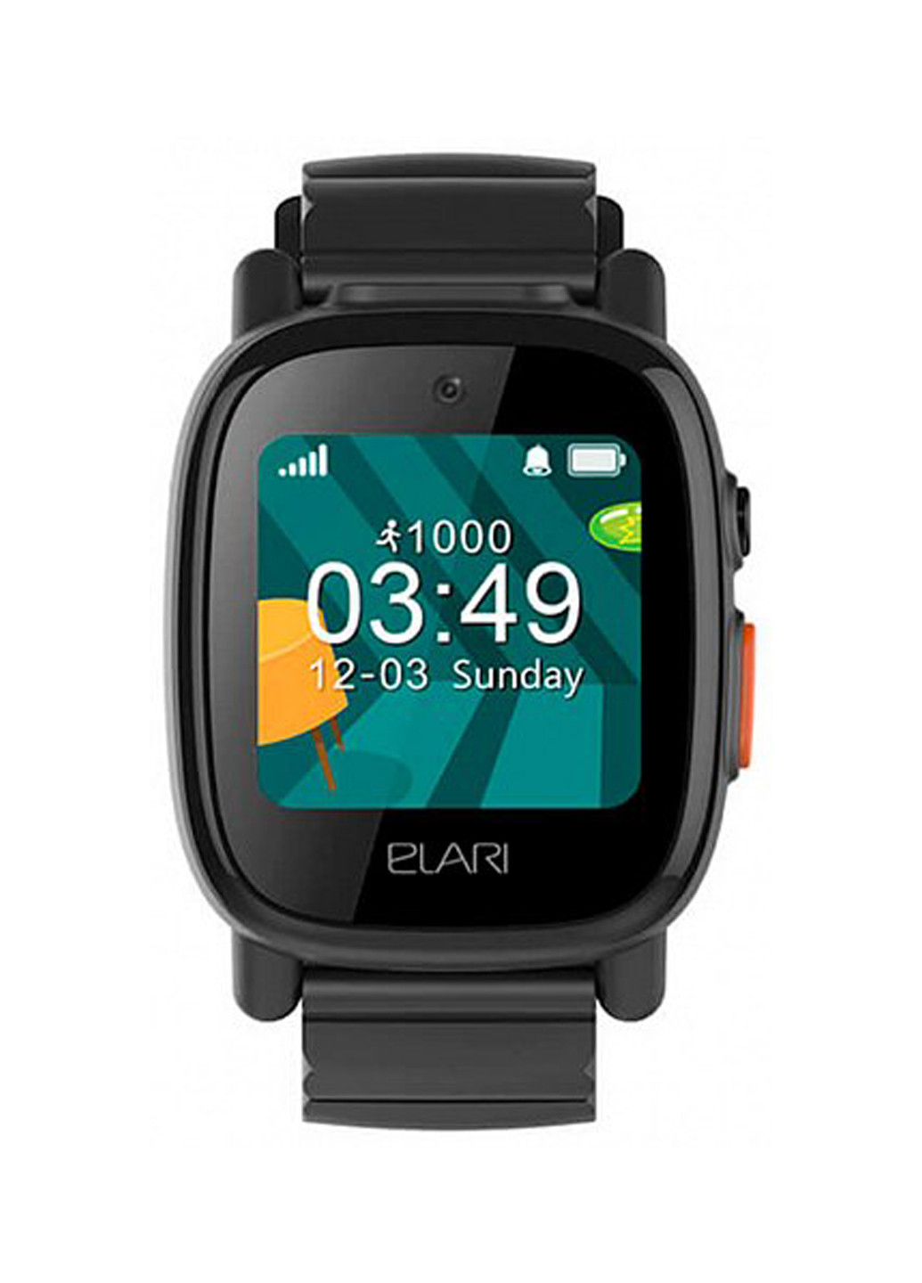 Дитячі годинник-телефон з GPS / LBS / WIFI трекером Elari fixitime 3 black (elfit3blk) (132853827)