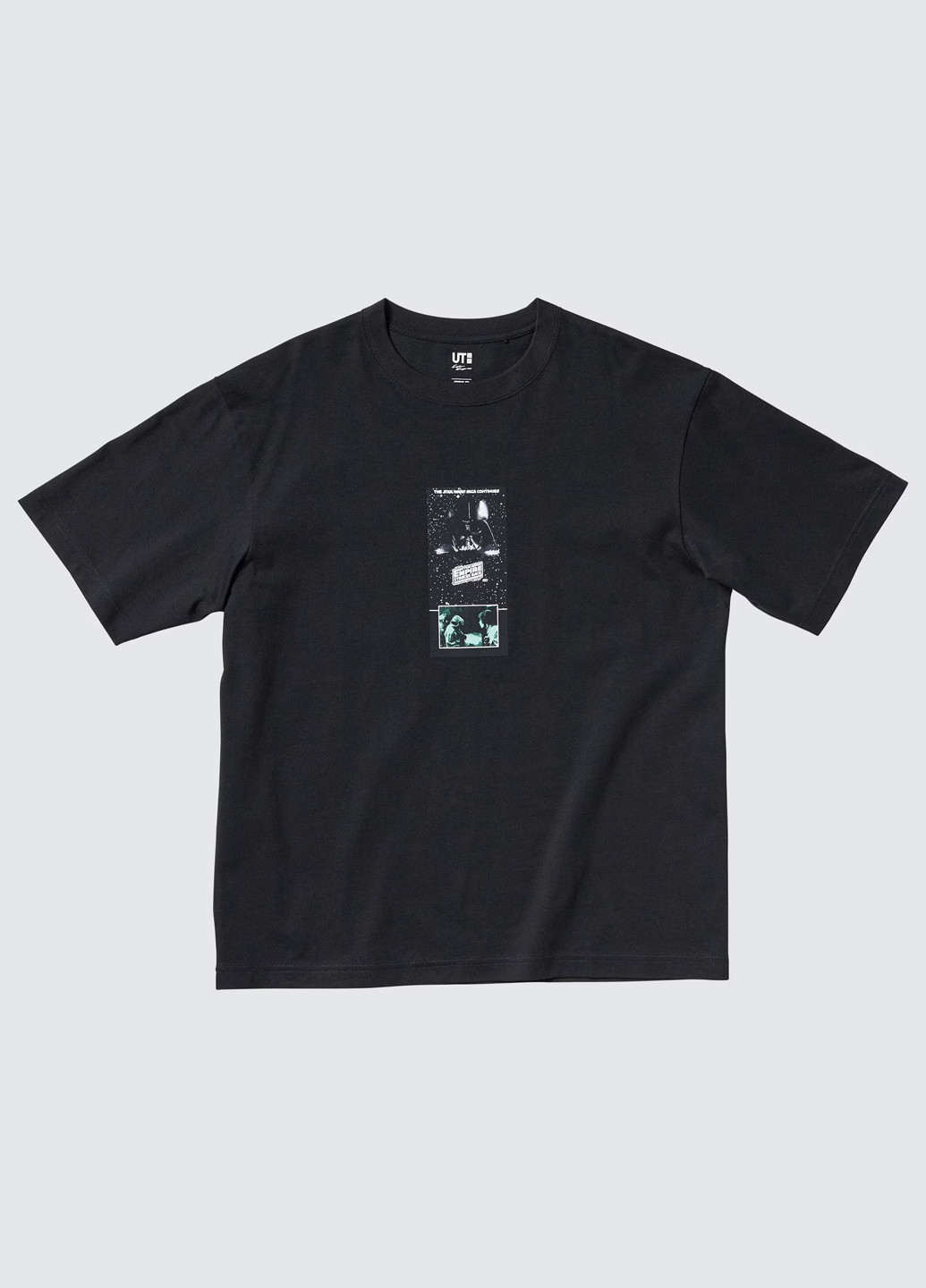 Чорна футболка Uniqlo