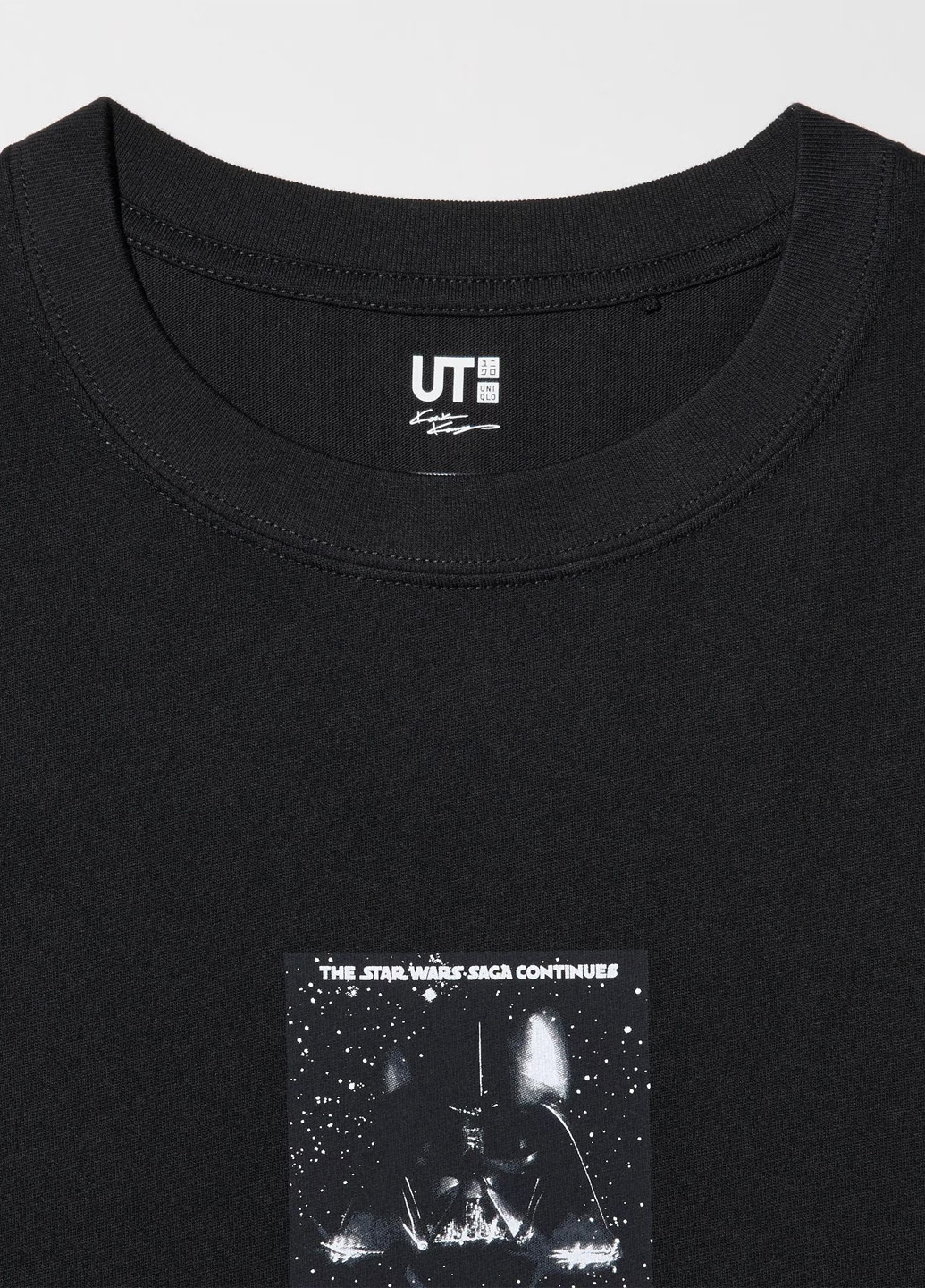 Чорна футболка Uniqlo