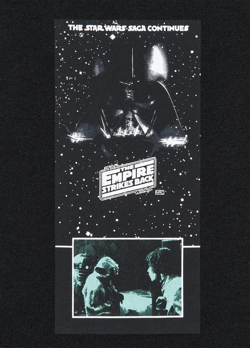 Чорна футболка Uniqlo