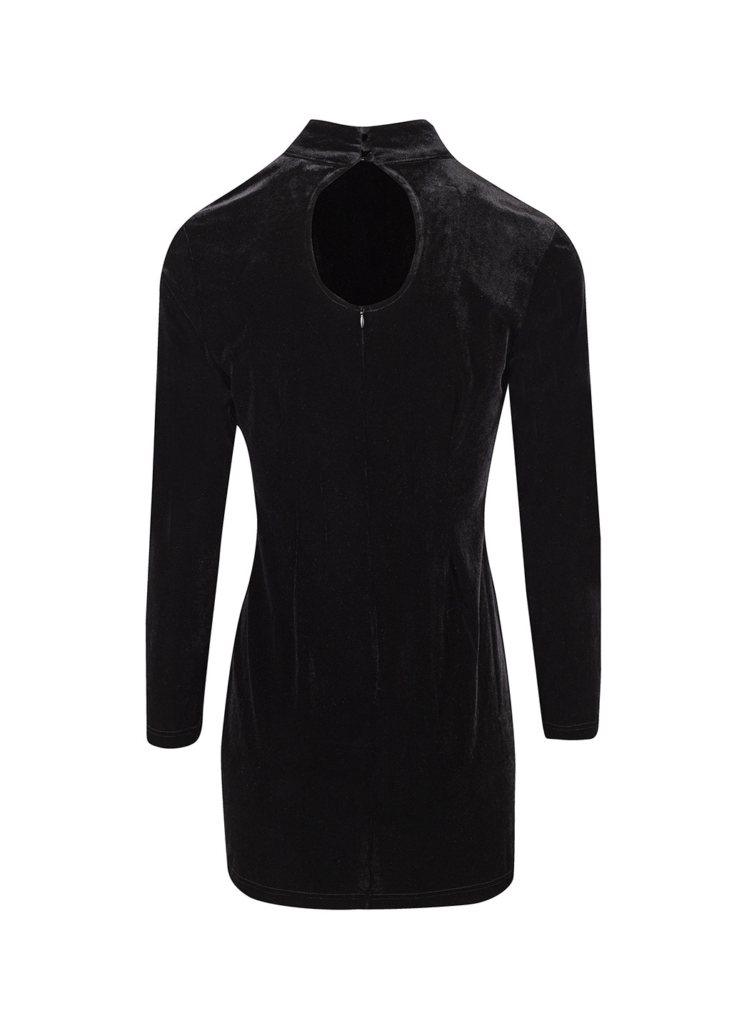 Чорна коктейльна сукня сукня-водолазка Glamorous однотонна