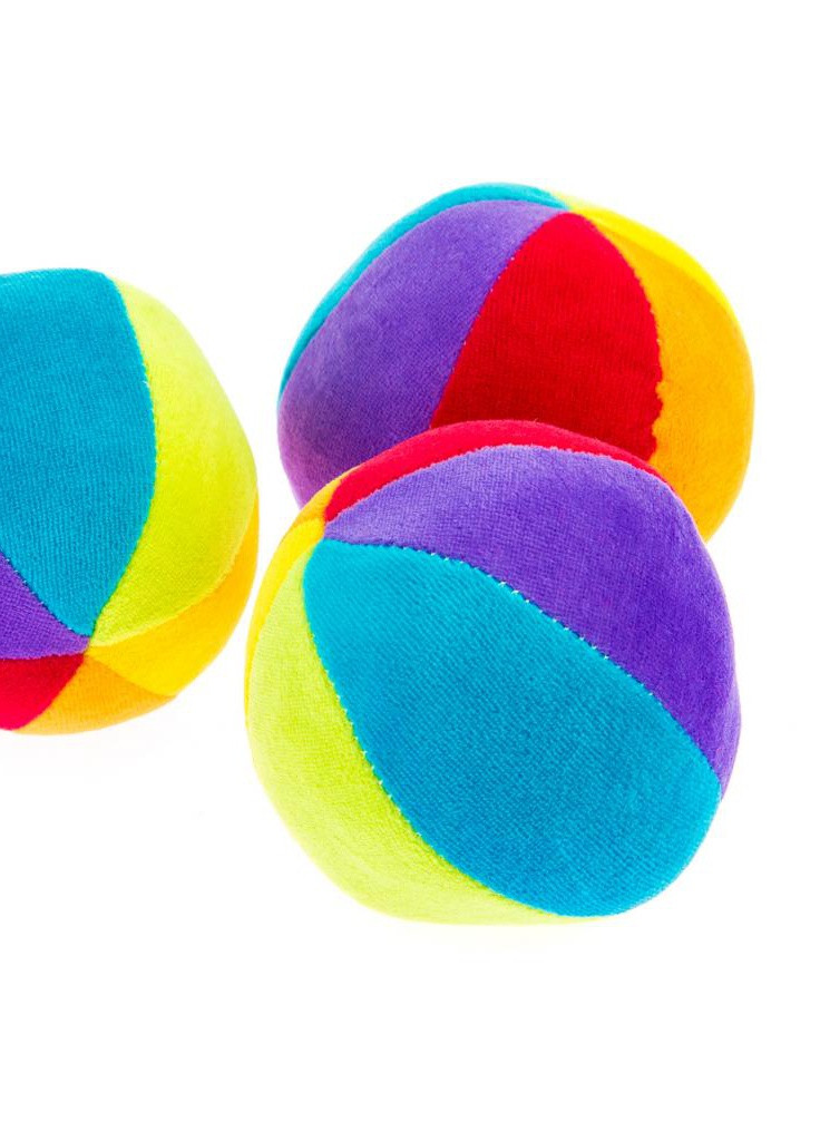 Мягкая игрушка (65042) Goki шарик с погремушкой 6шт. (203983126)