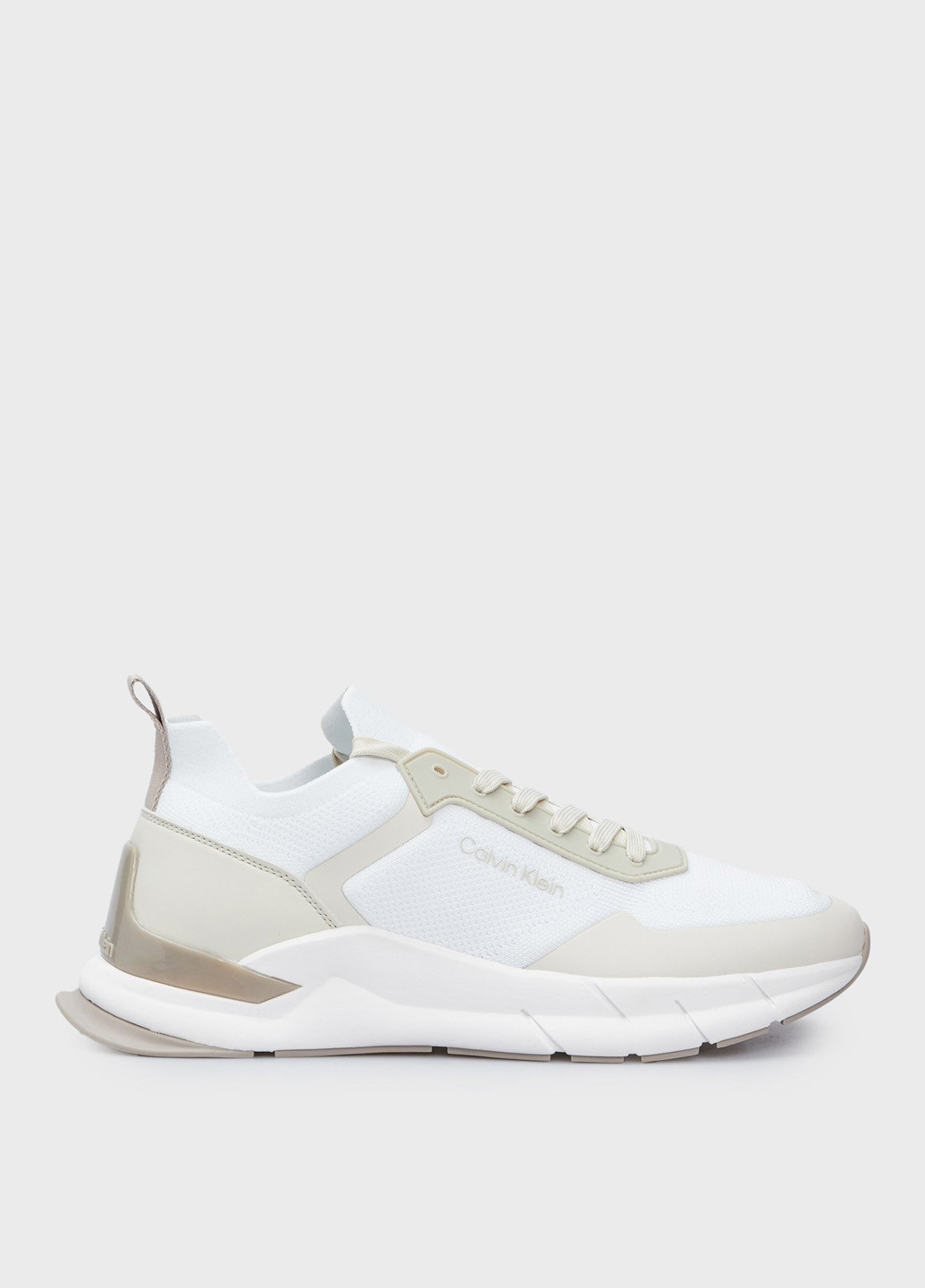 Белые всесезонные кроссовки Calvin Klein