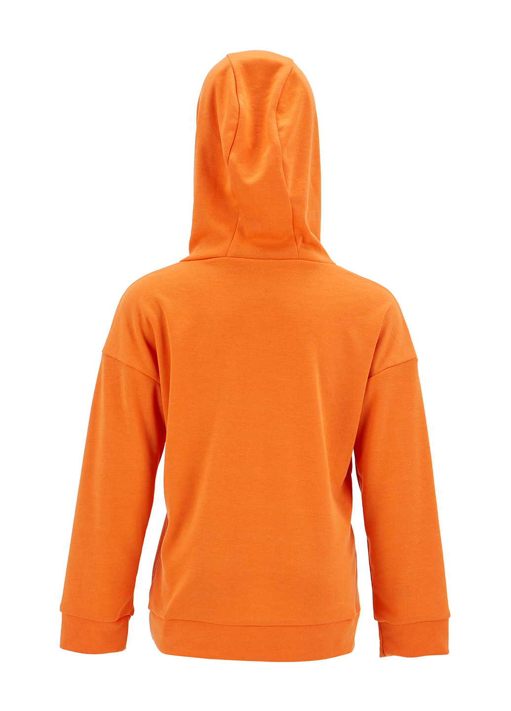 Свитшот DeFacto оранжевые спортивные полиэстер, трикотаж