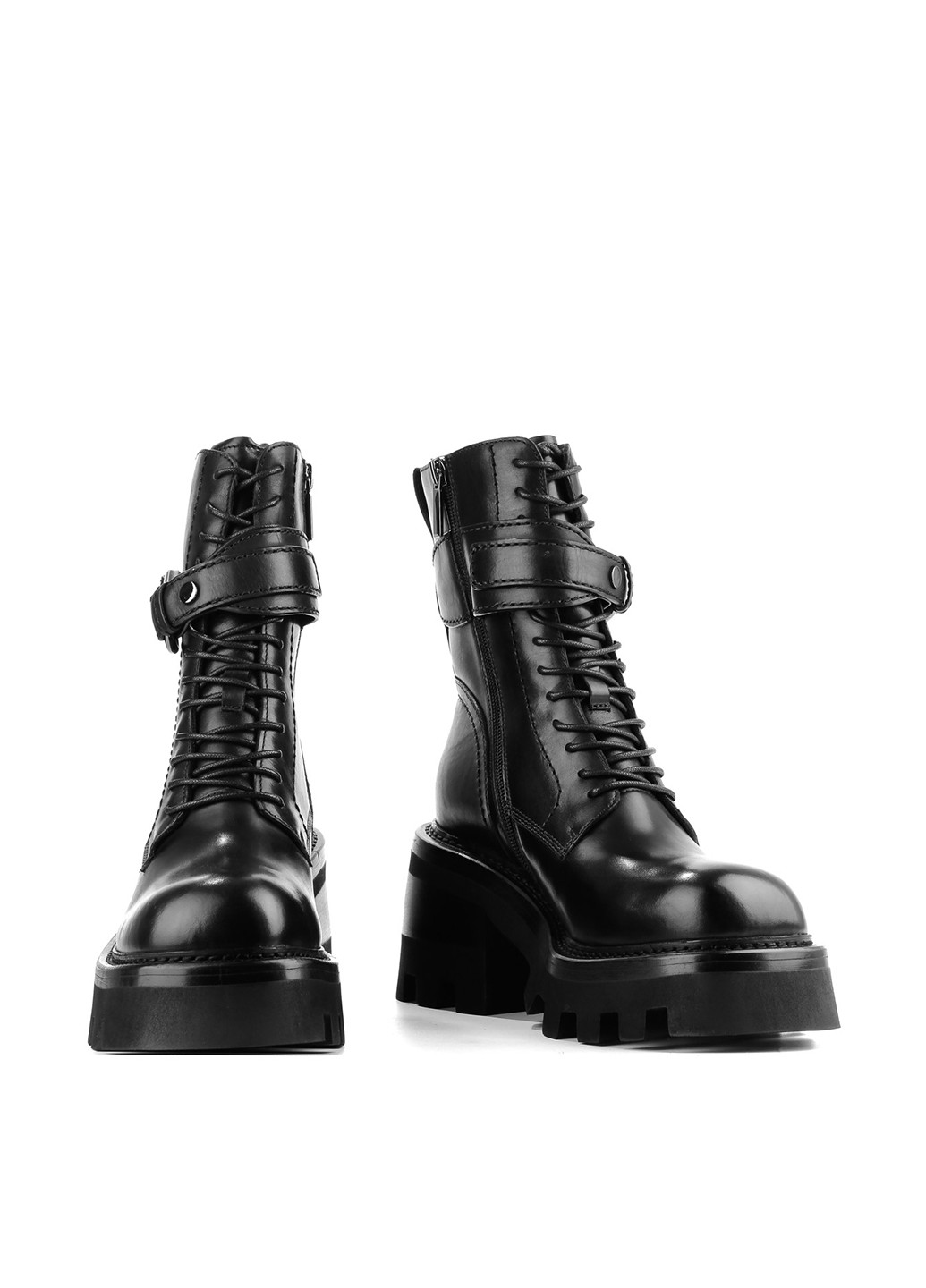 Зимние ботинки Le'BERDES на тракторной подошве, со шнуровкой