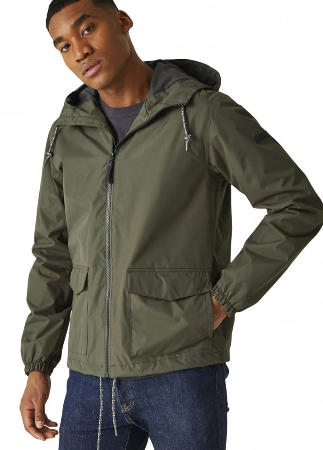 Оливкова (хакі) демісезонна вітровка Regatta Bayano Jacket