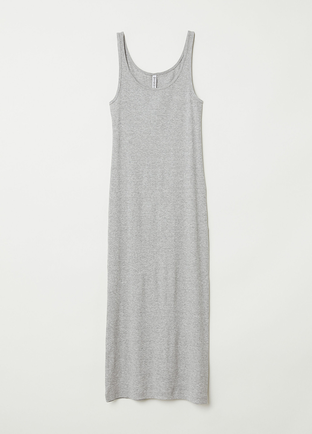Сіра кежуал сукня сукня-майка H&M меланжева