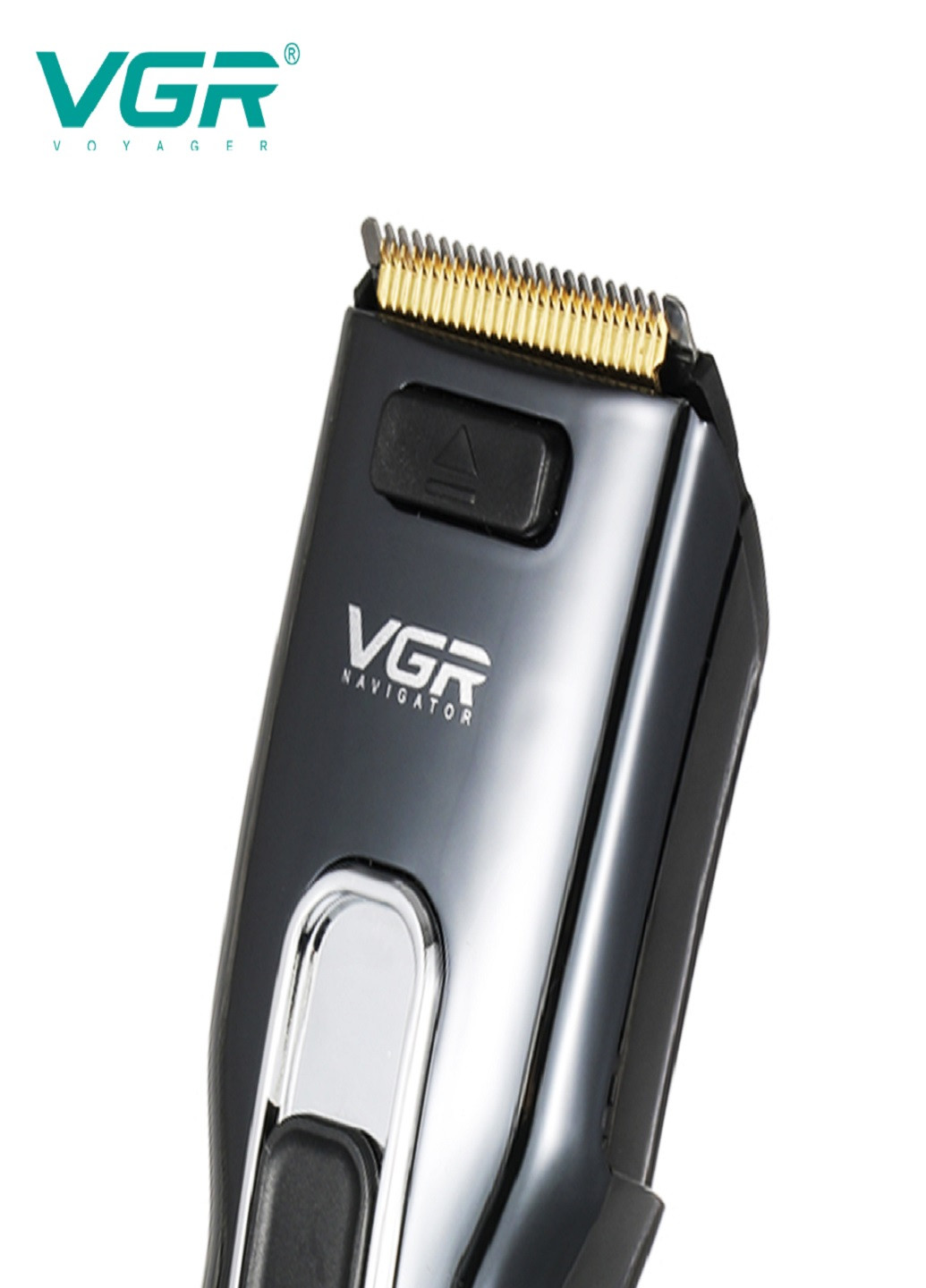 Аккумуляторная машинка для стрижки волос с насадками 040 VGR (253336554)