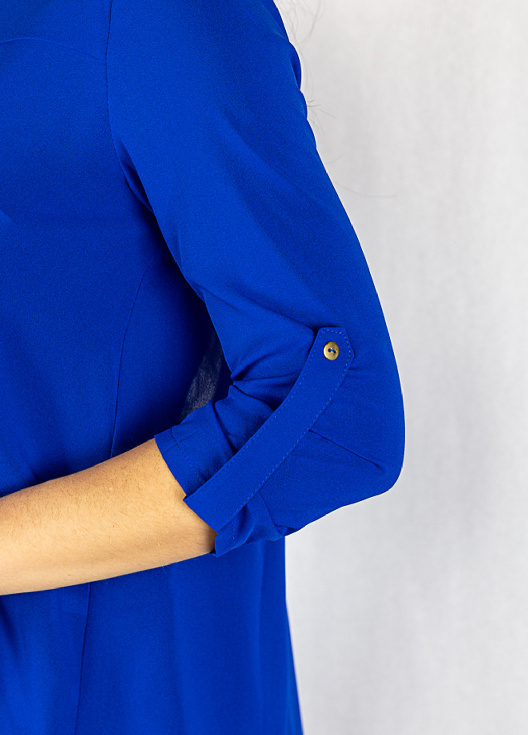 Синяя демисезонная блуза Time of Style