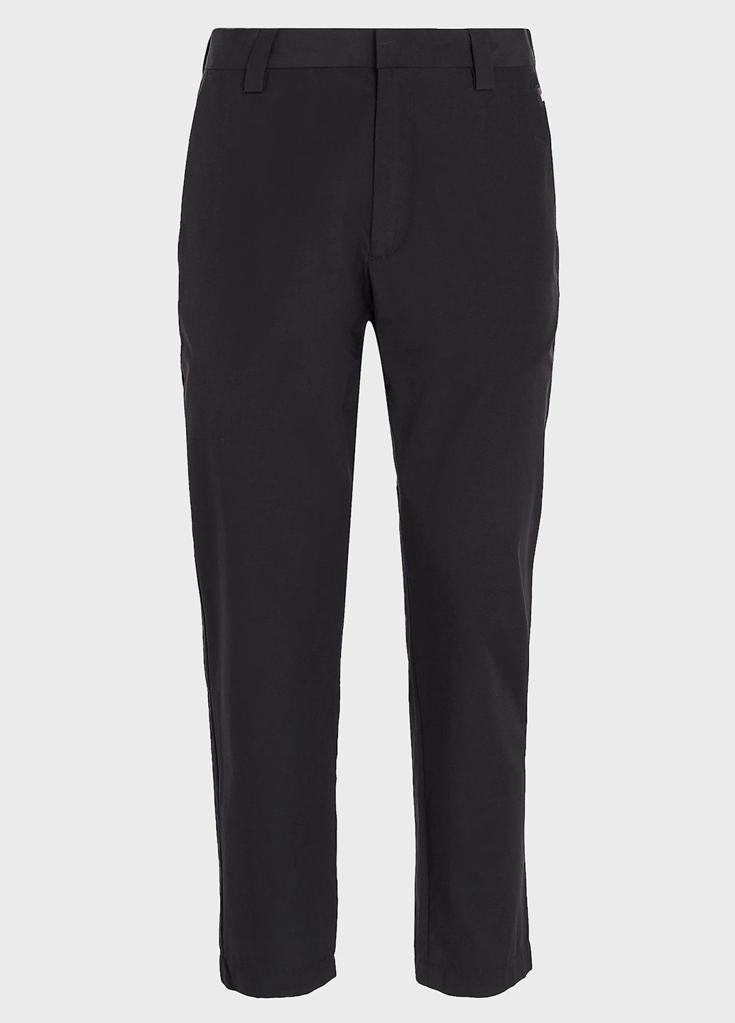 Черные кэжуал демисезонные прямые брюки Tommy Jeans