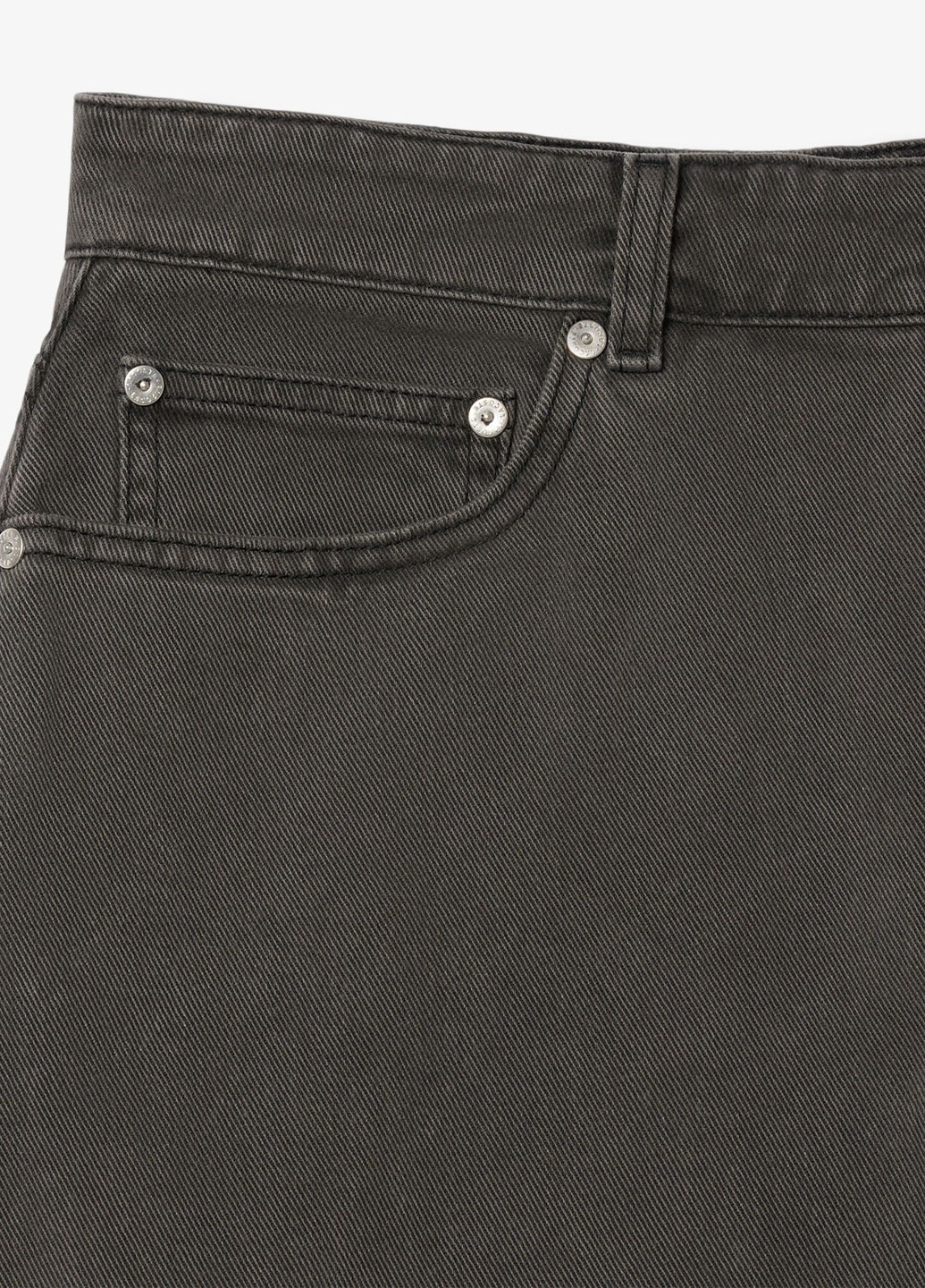 Темно-серые демисезонные прямые джинсы Lacoste