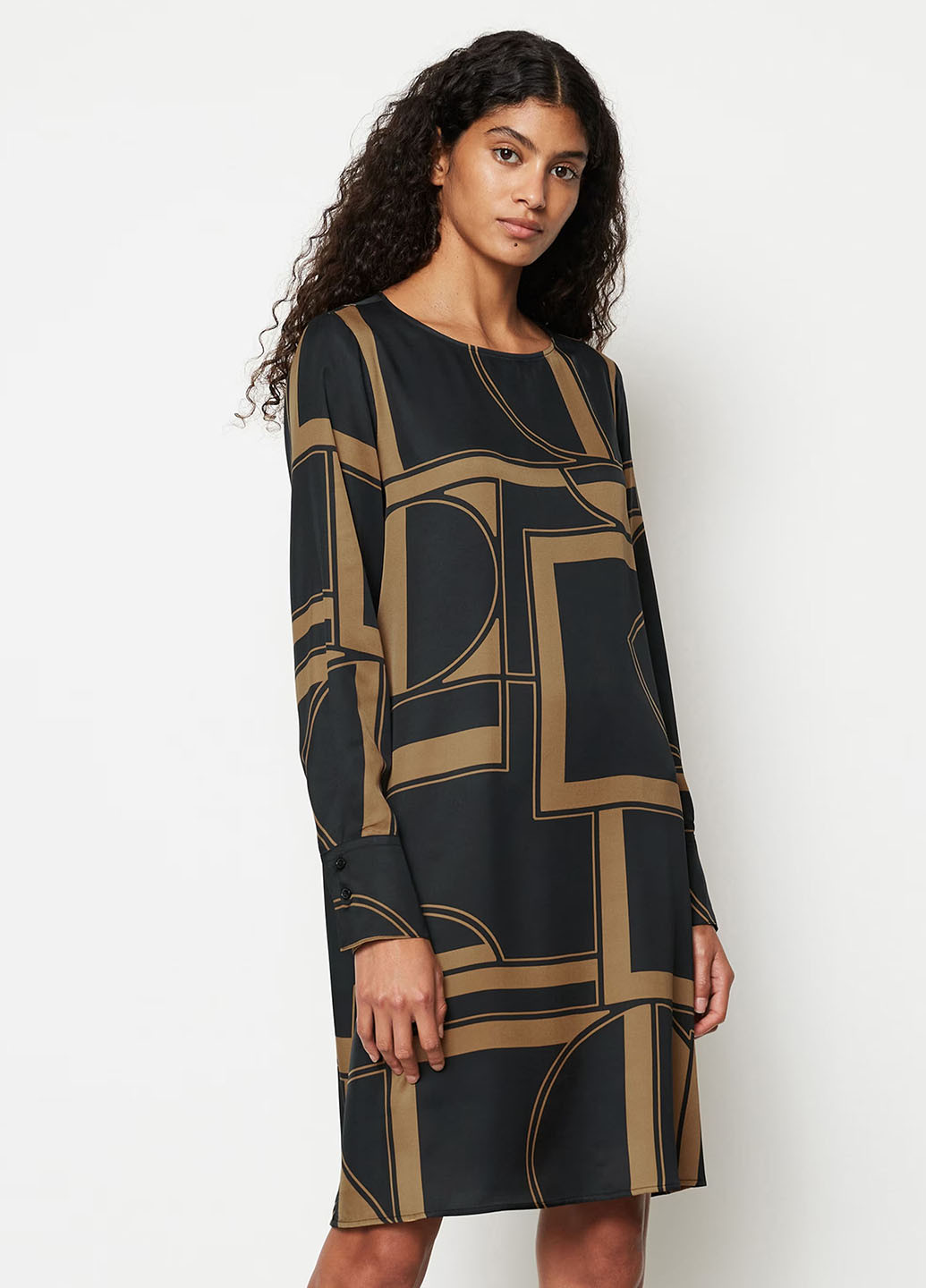 Комбінована кежуал сукня Marc O'Polo з геометричним візерунком