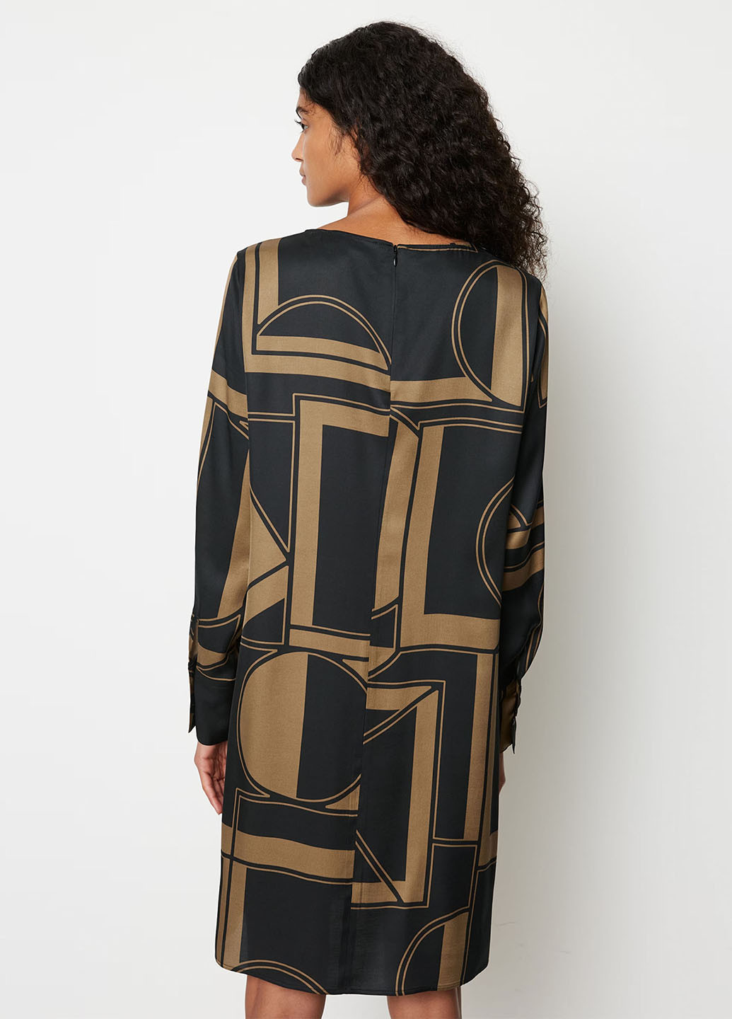 Комбінована кежуал сукня Marc O'Polo з геометричним візерунком