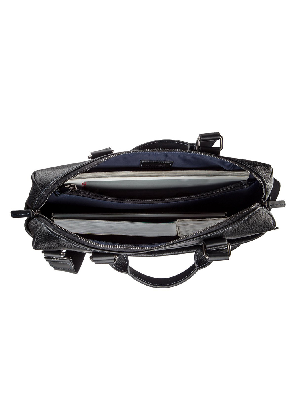 Чоловіча шкіряна сумка для ноутбука 37х25,5х7,5 см Shvigel (252127673)