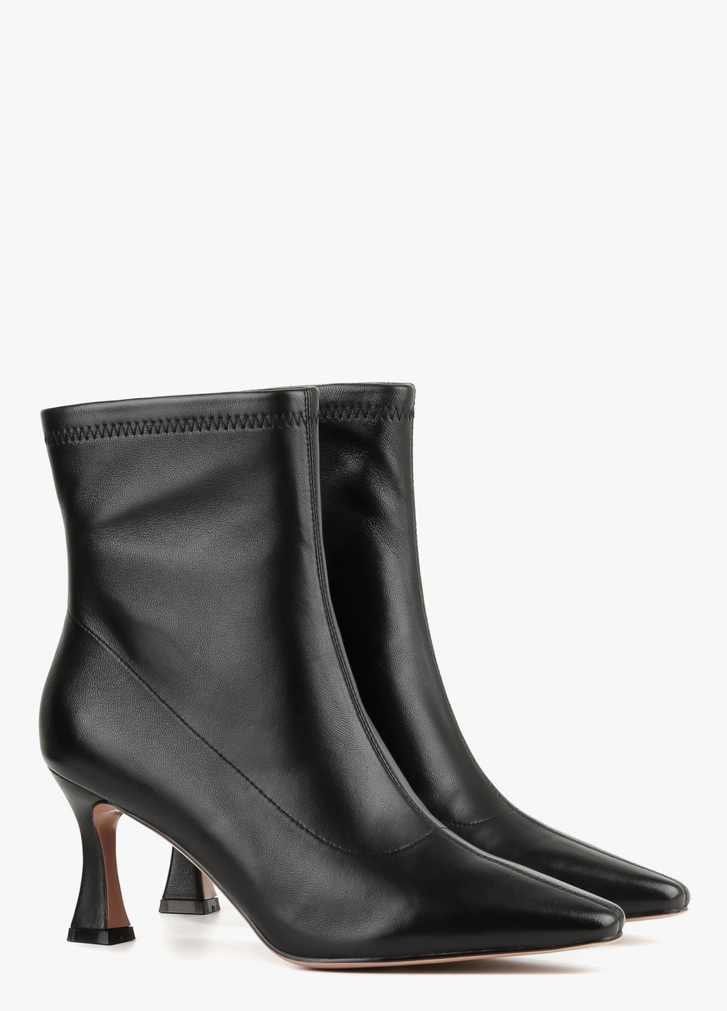 Черные демисезонная ботильоны Le'BERDES