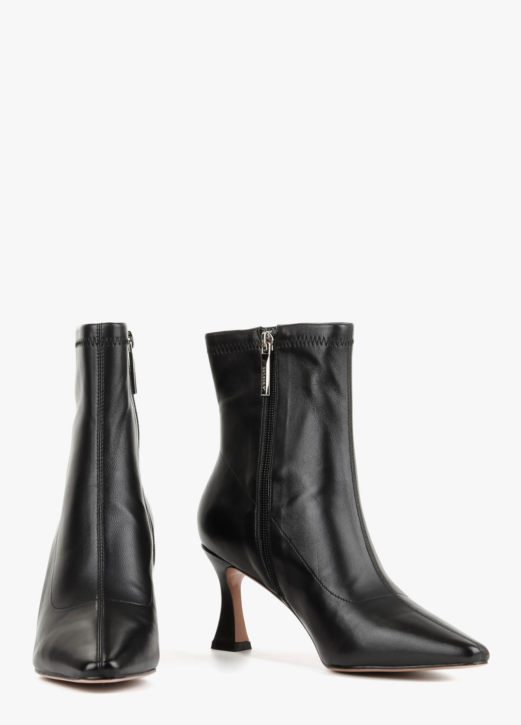 Черные демисезонная ботильоны Le'BERDES