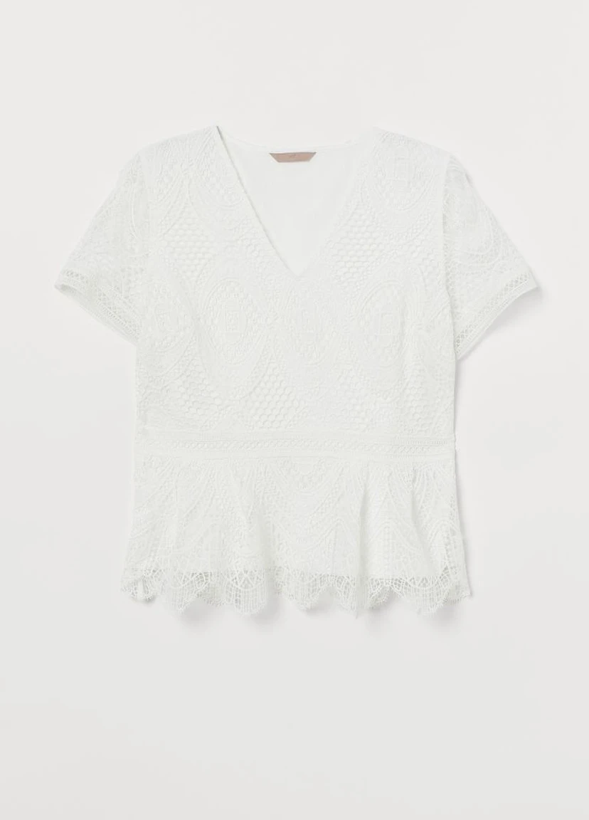 H&M+ Кружевной топ H&M+ (216638592)