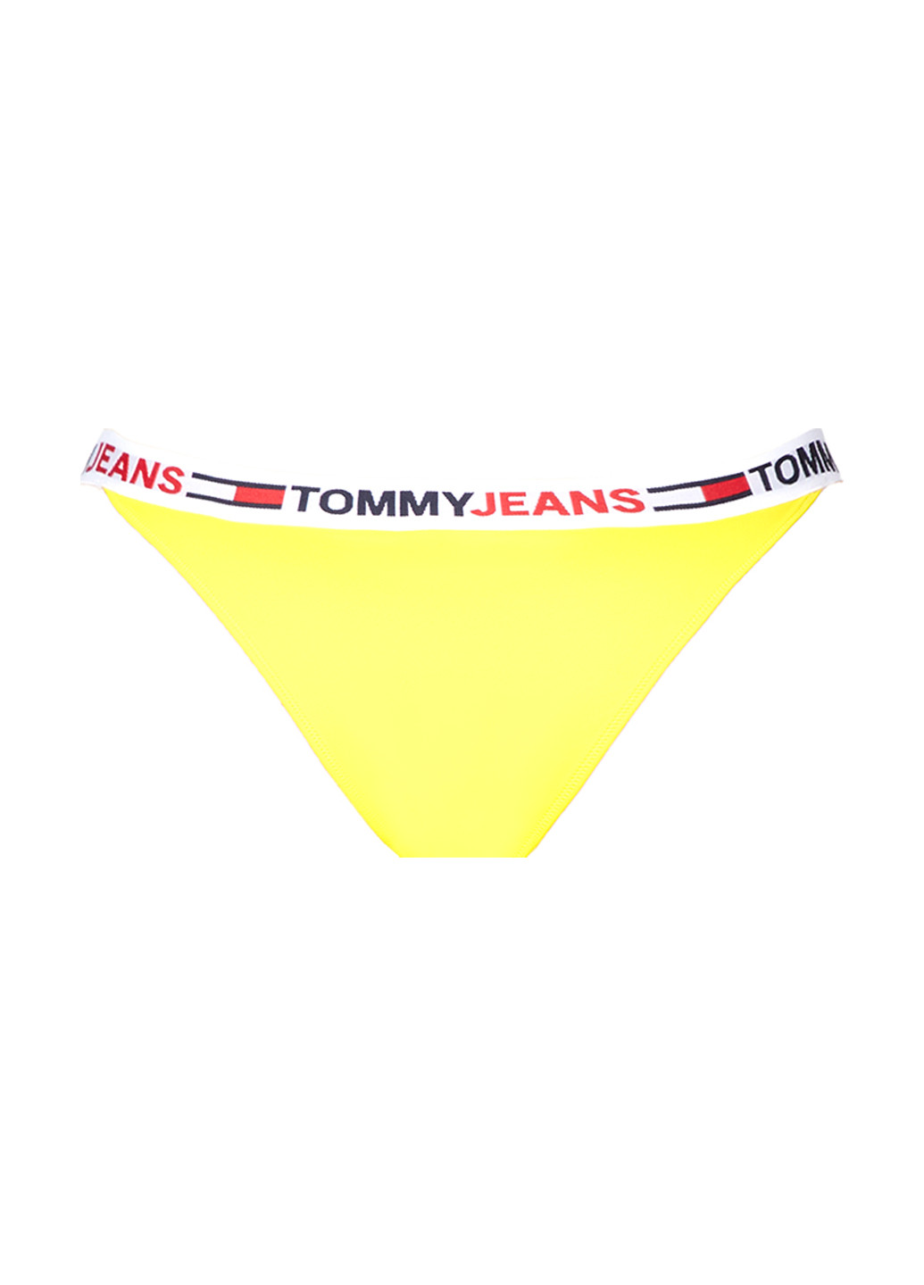 Цветные купальные трусики-плавки двусторонние однотонные Tommy Jeans