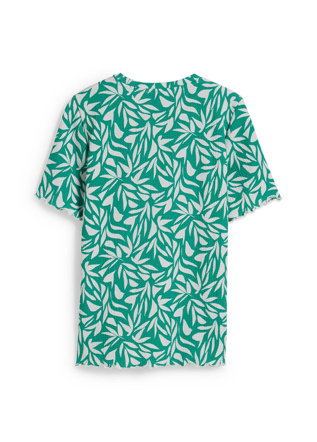 Зелена літня футболка C&A