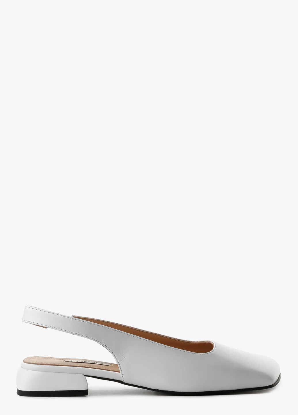 Le'BERDES Туфлі слінгбекі білий з натуральна шкіра, україна — демісезон (328003903)