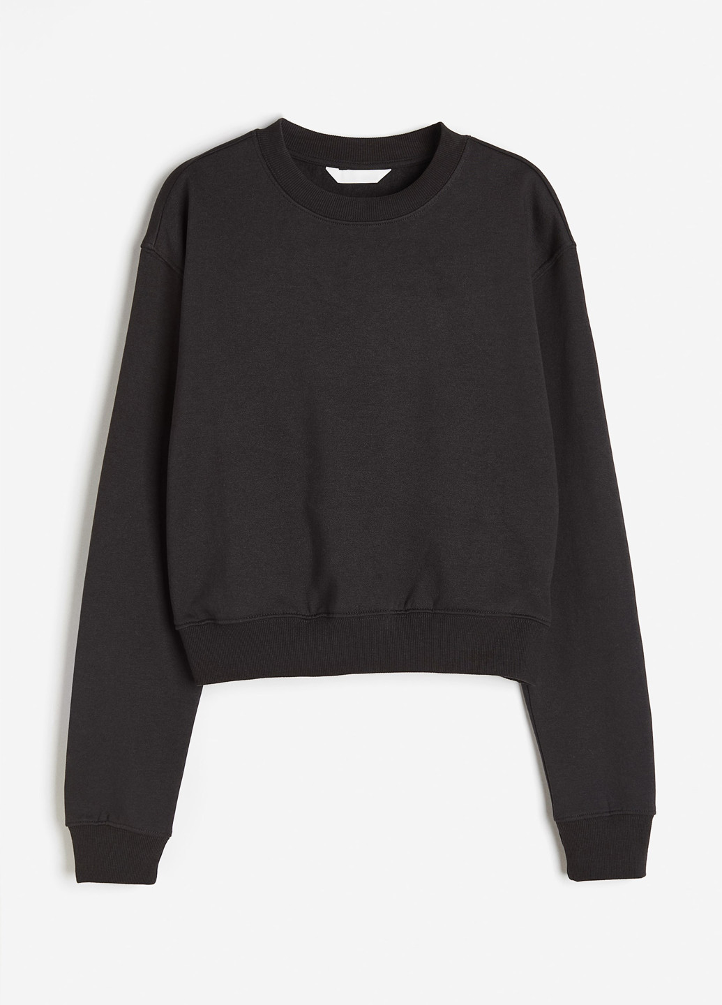 Темно-сірий світшот H&M однотонний без декору (362622268)