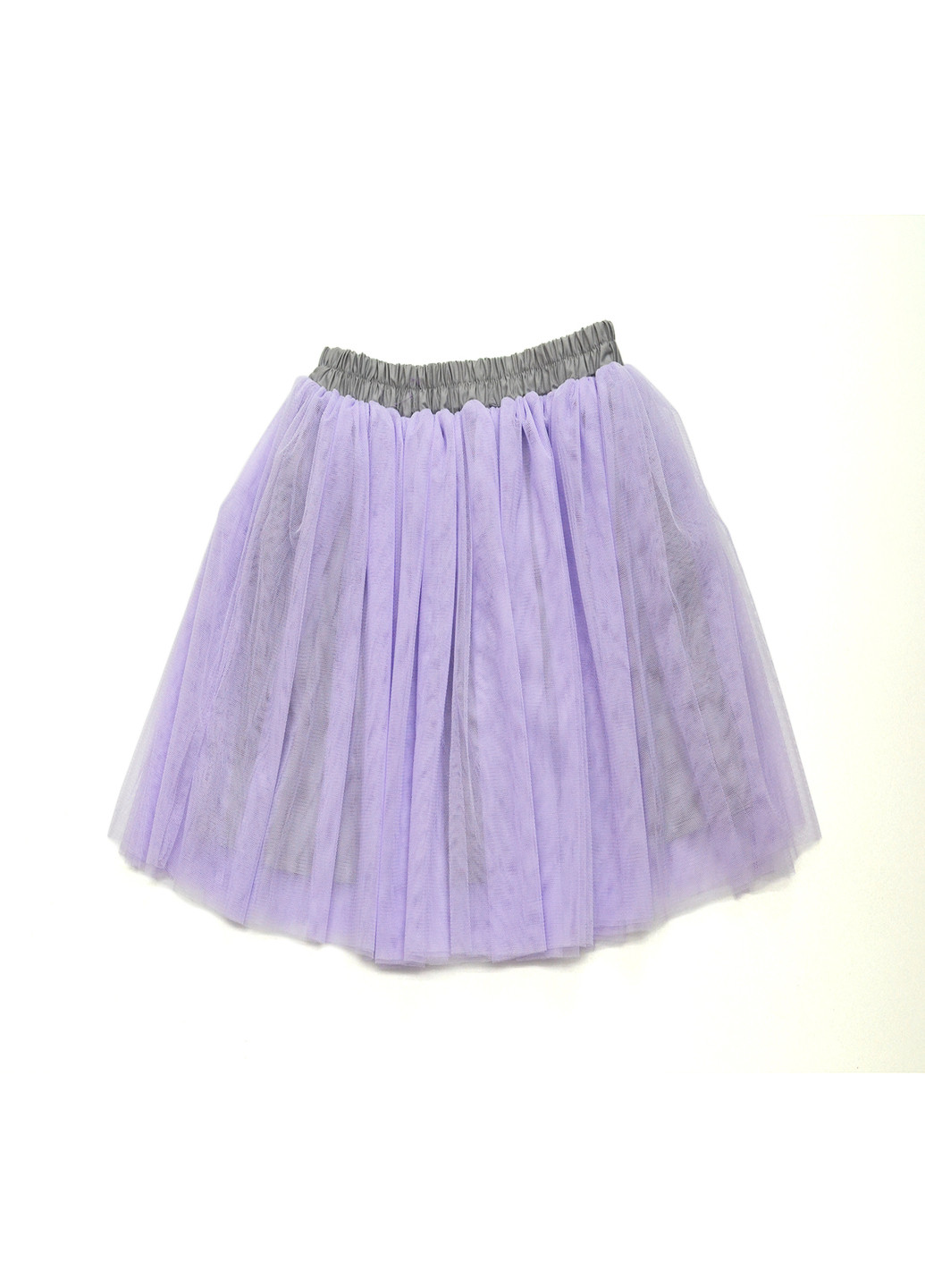 Фиолетовая кэжуал однотонная юбка Piccolo L