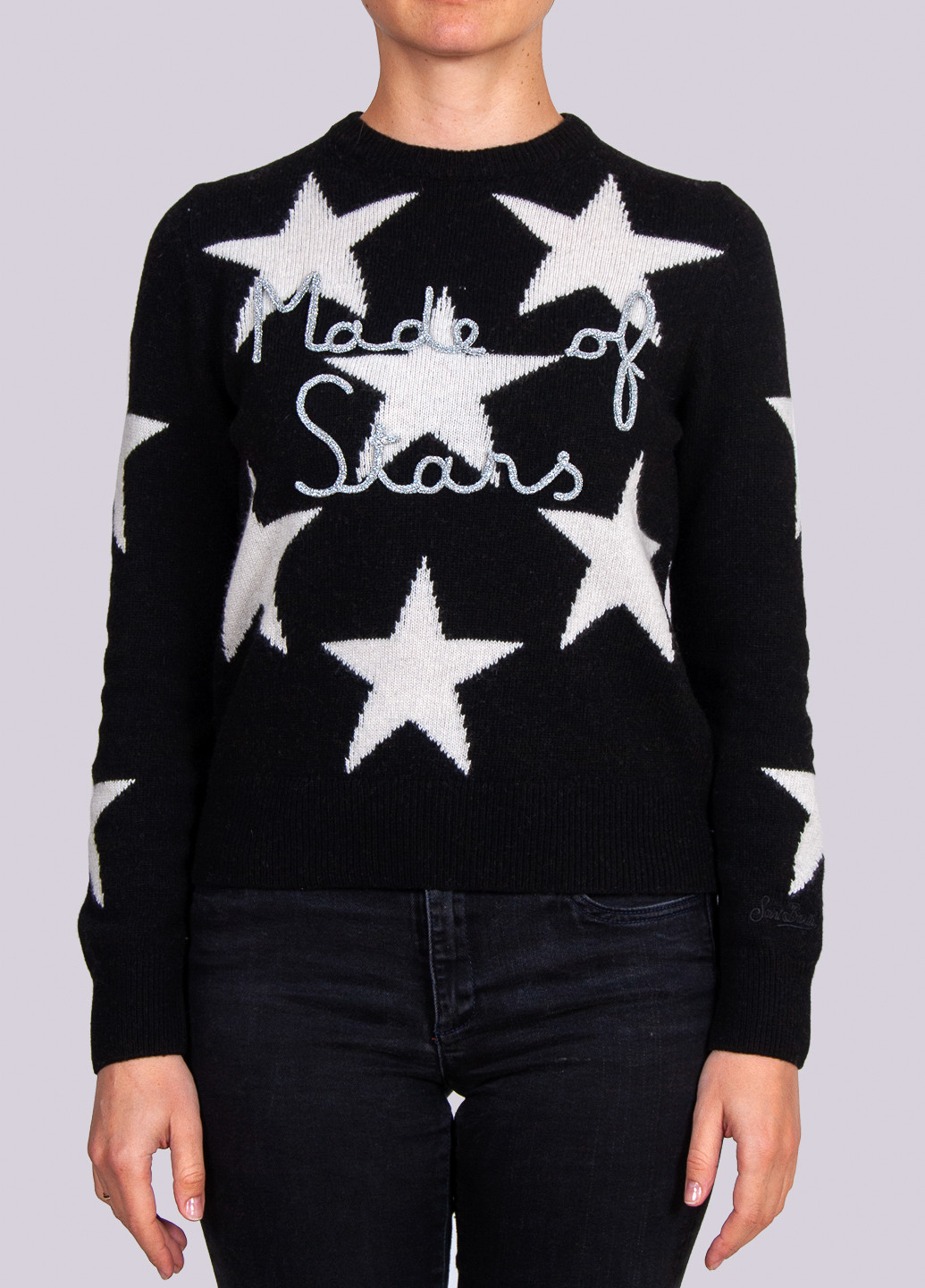 Чорний демісезонний джемпер джемпер MC2 Saint Barth