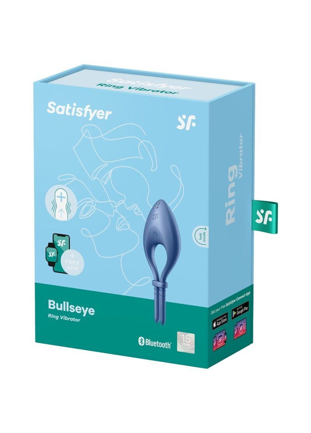 Екційне кільце Bullseye Blue Satisfyer (255073464)
