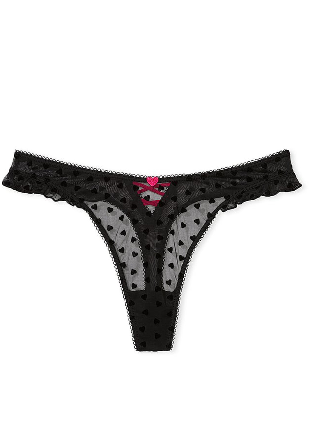 Чорний демісезонний комплект (бюстгальтер, трусики) Victoria's Secret