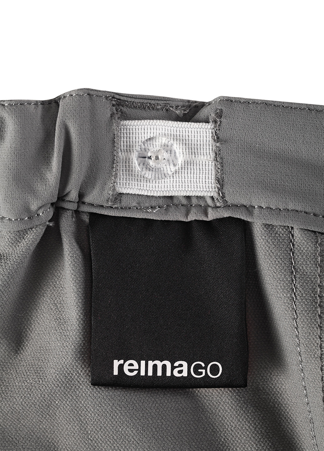 Грифельно-серые кэжуал демисезонные брюки прямые Reima