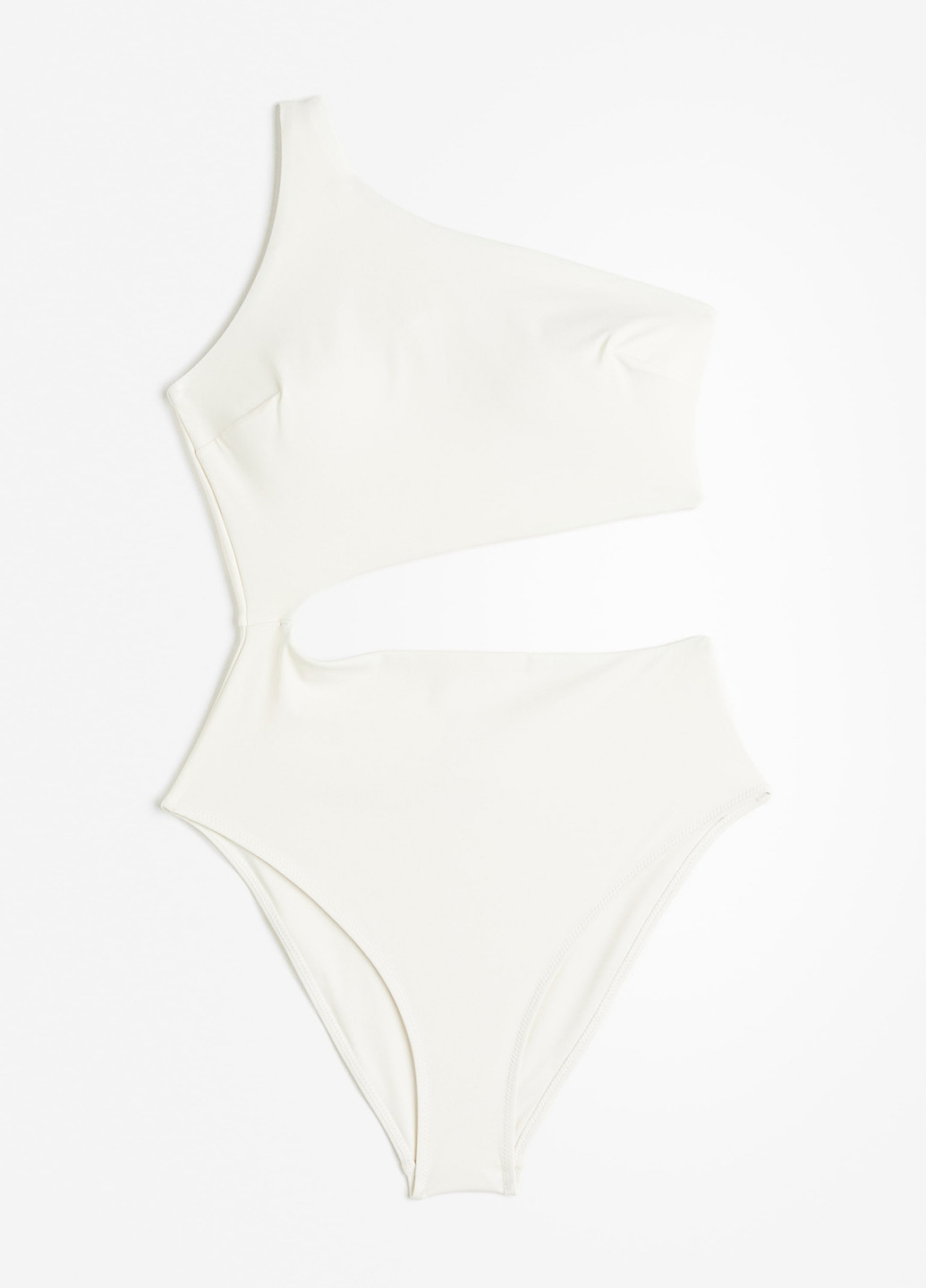 Кремовий літній купальник суцільний H&M