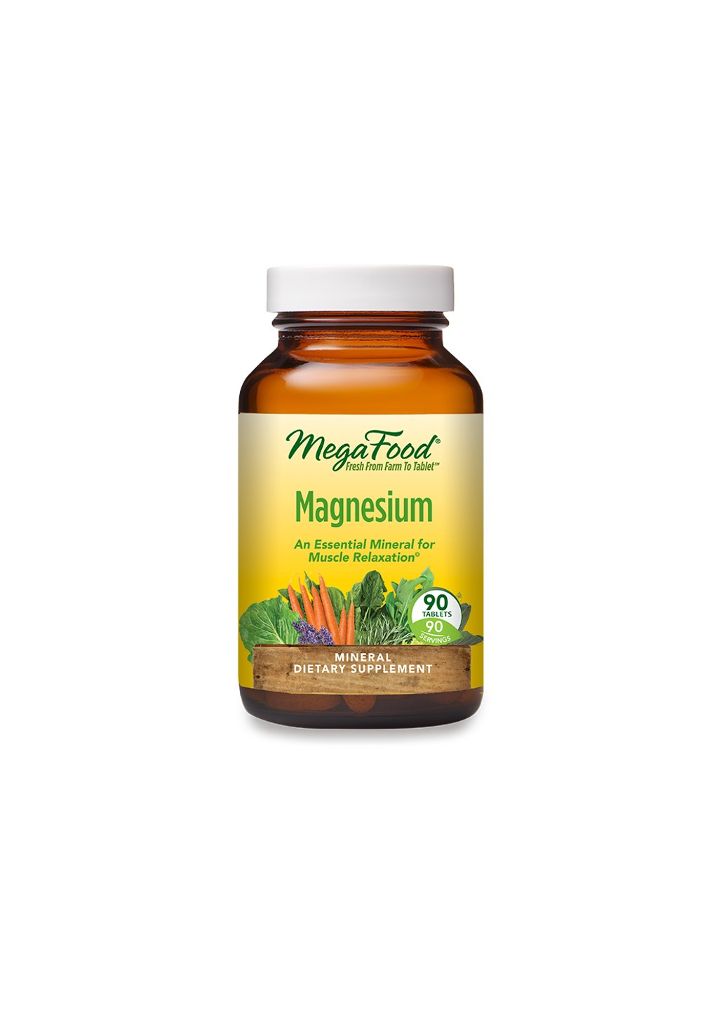 Магний, Magnesium,, 90 таблеток MegaFood (255408237)