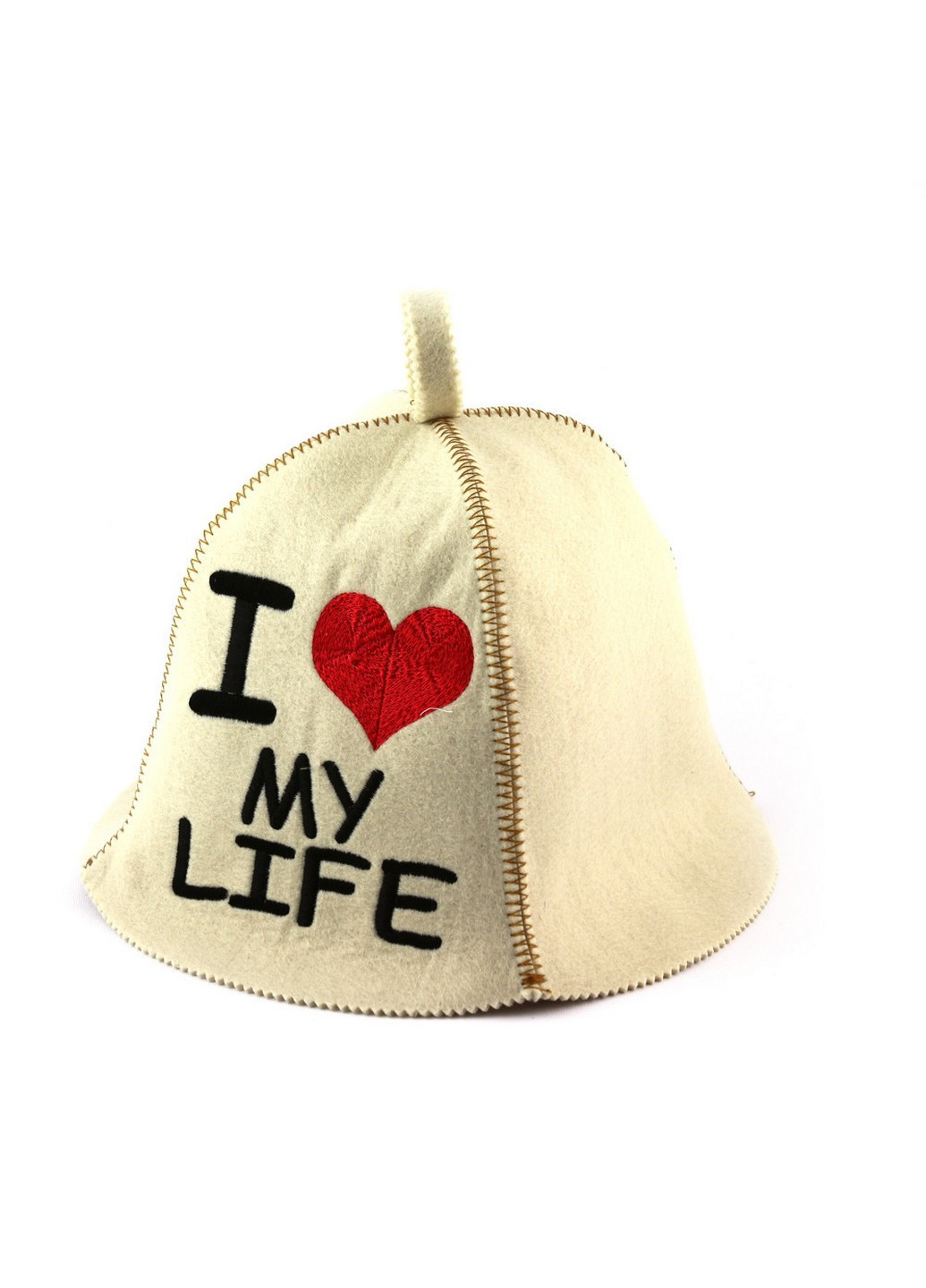 Шапка для бани "I love my life" Универсальный Luxyart (255375330)