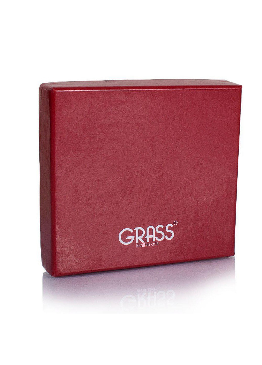 Кожаное портмоне мужское 10х8,5х1,5 см Grass (206673230)