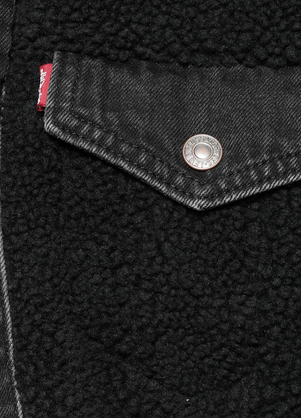 Черная демисезонная куртка Levi's