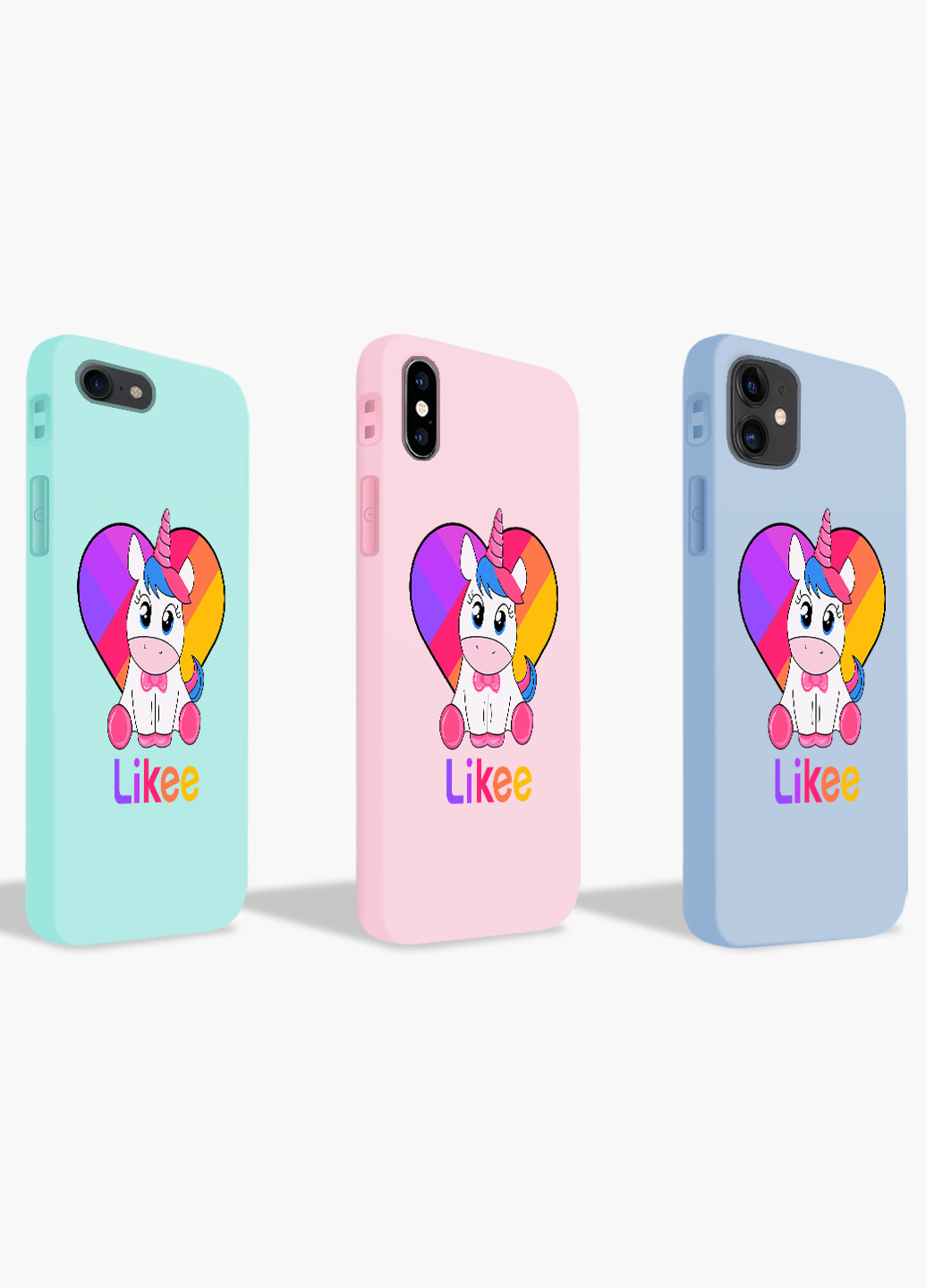 Чохол силіконовий Apple Iphone 7 Лайк Єдиноріг (Likee Unicorn) (17361-1594) MobiPrint (219517799)