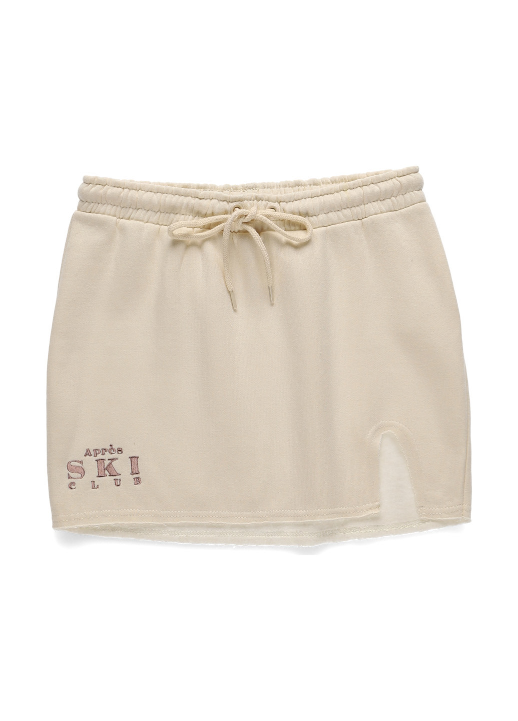 Светло-бежевая кэжуал однотонная юбка PrettyLittleThing